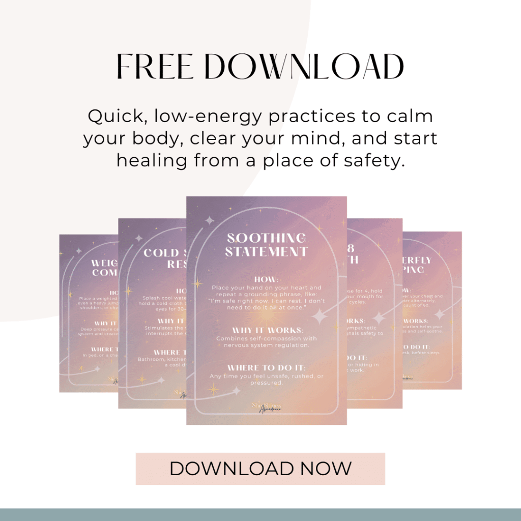 Free download - 60 second nervous system reset cards