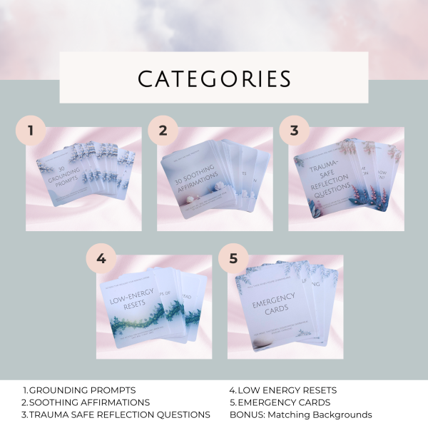 Calm in Chaos Categories