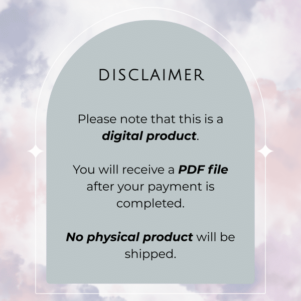 Calm to Chaos Disclaimer