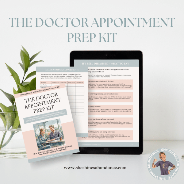 doctor appointment prep kit