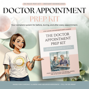 doctor appointment prep kit