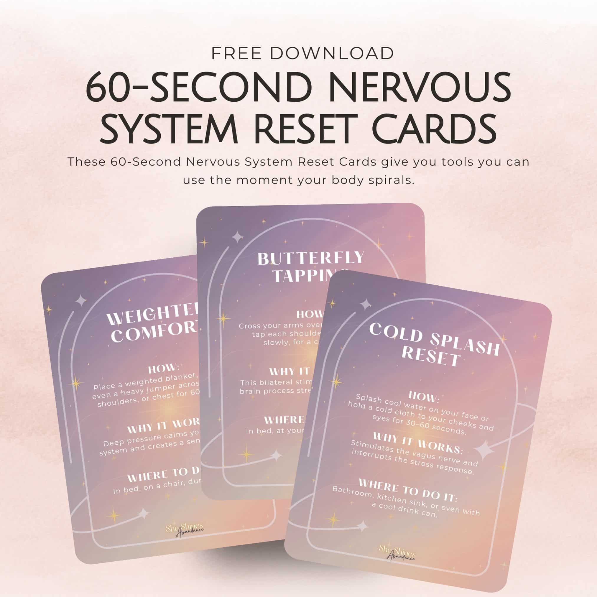 nervous system reset cards